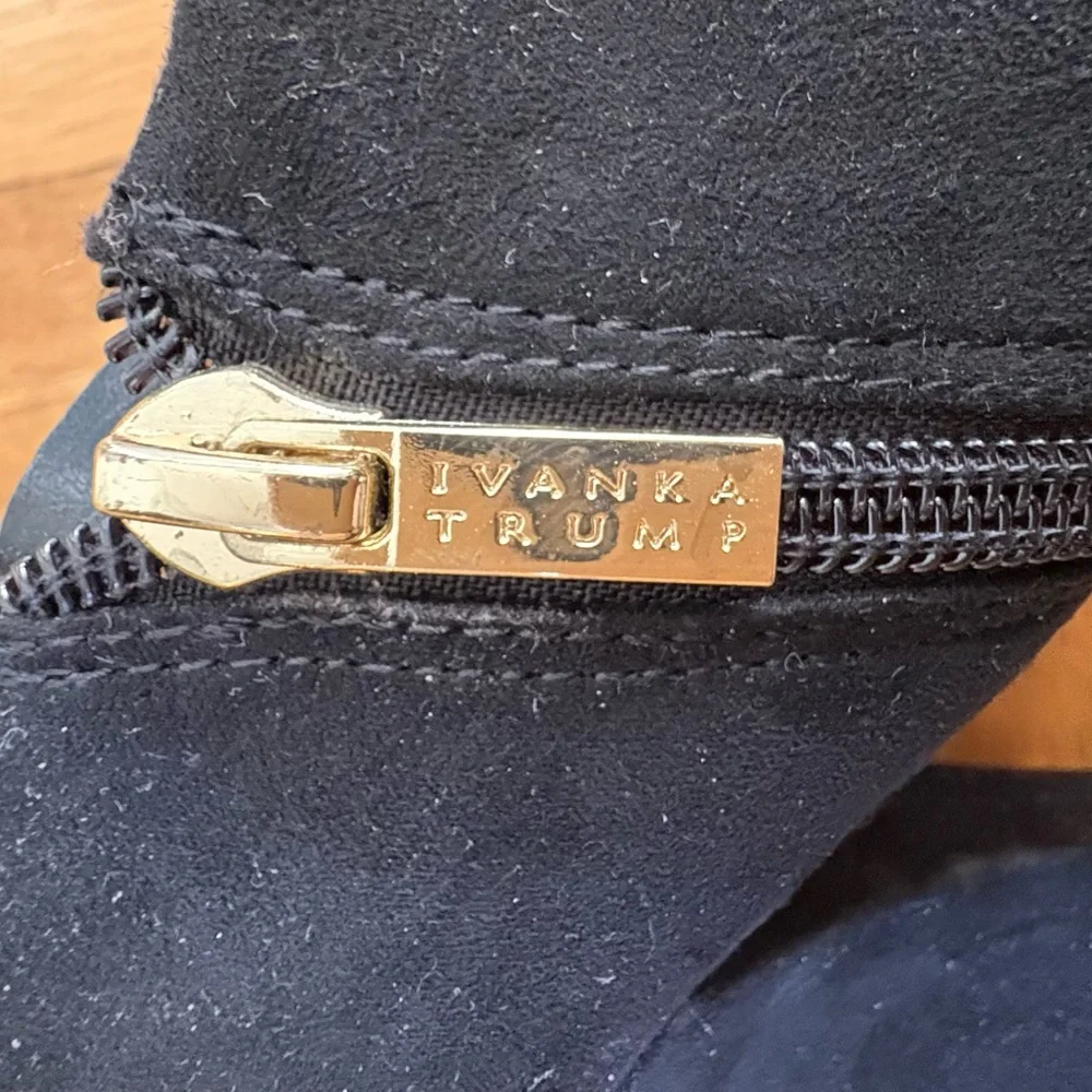 Ivanka Trump Black Ankle Booties in Size 7.5